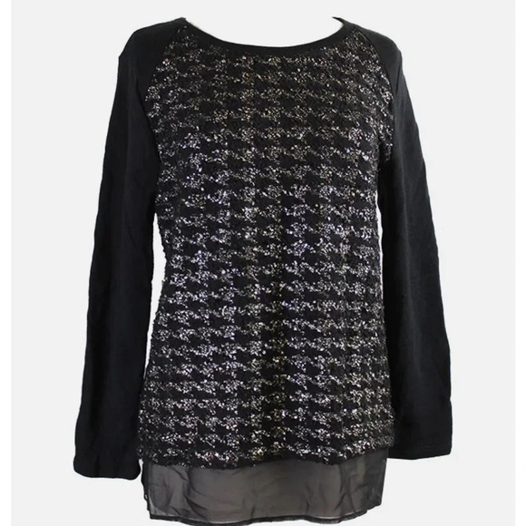 Style & Co. Sweaters - Style & Co. foil print sweater 0X